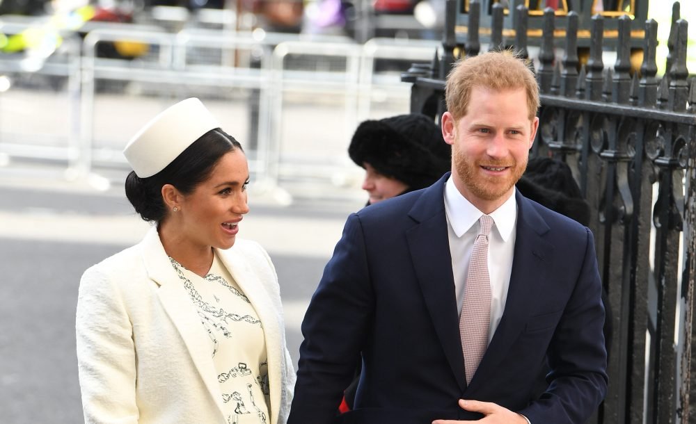 Prince Harry and Meghan, The Duke and Duchess of Sussex have welcomed a baby boy. Picture by Andrew Parsons / i-Images