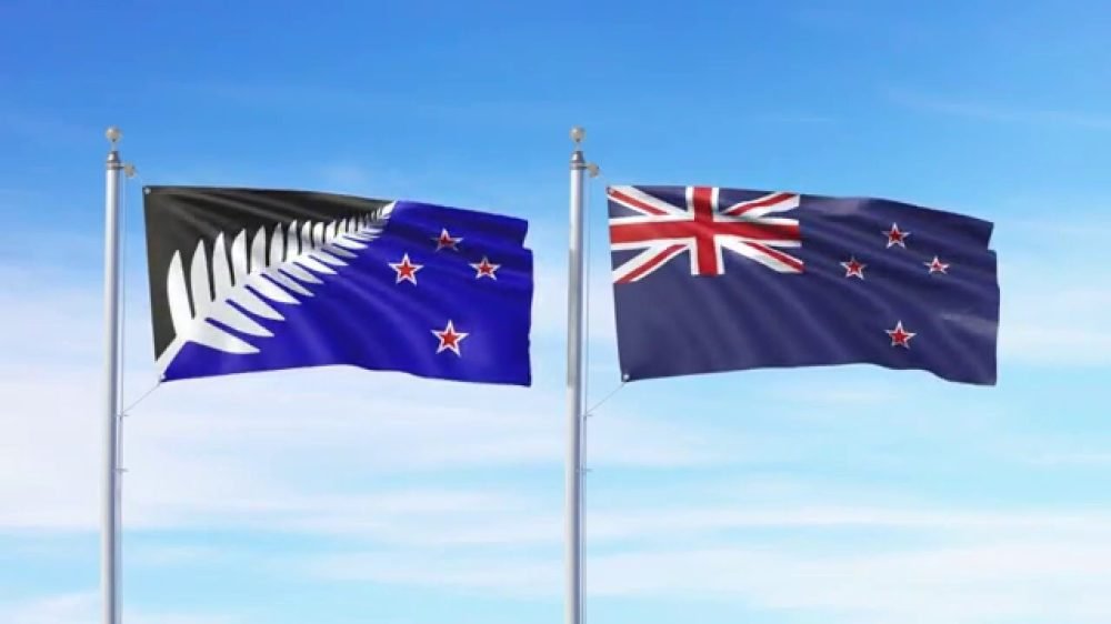 The New Zealanders have chosen to keep their original flag.