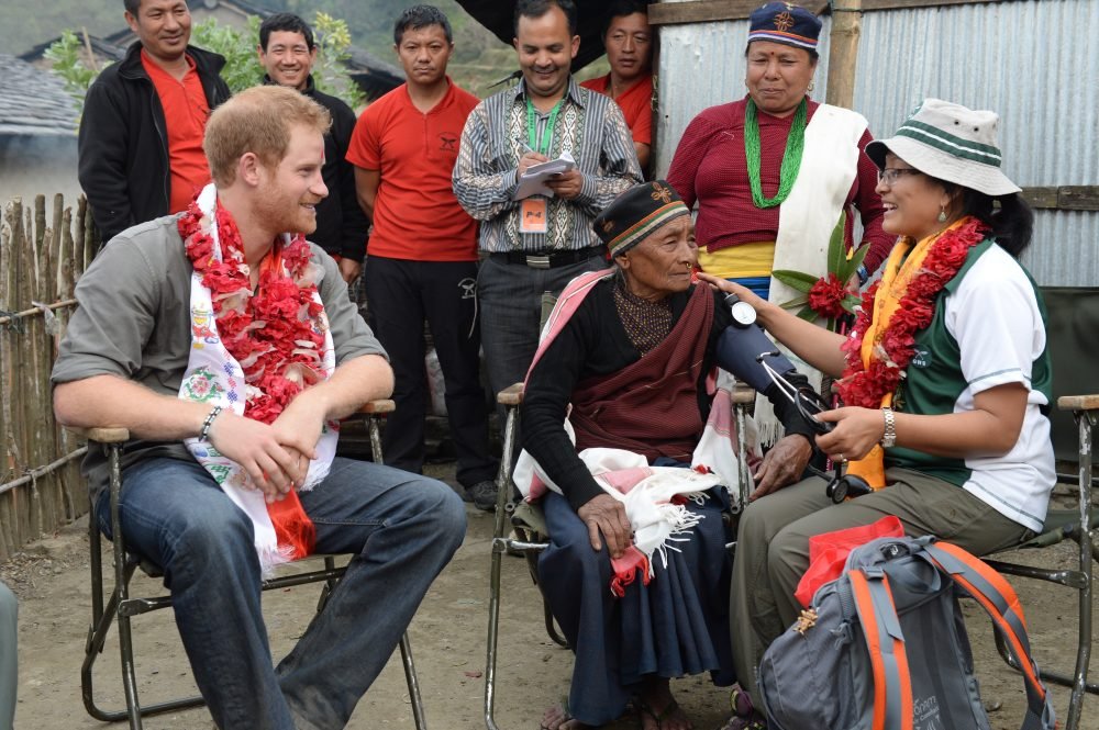 image Prince Harry has shared some of his photos from his trip to Nepal. I-images