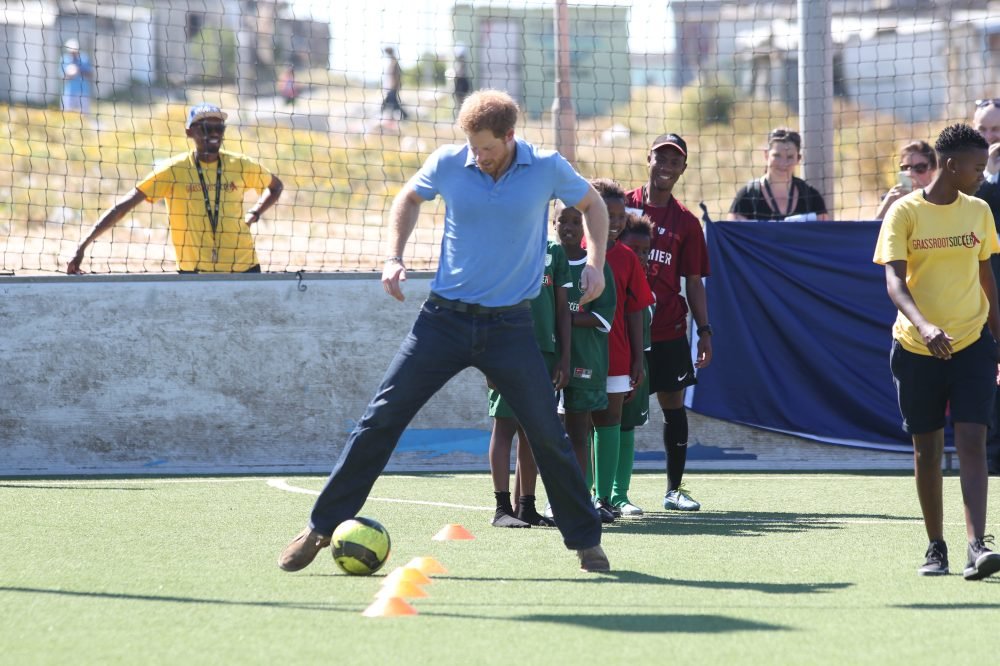 image Harry shows off his skills. I-images
