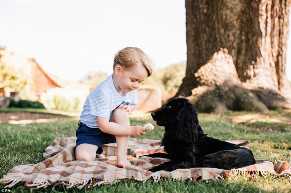 Prince George has been personally attacked for 'white privilege'. (Matt/PA)
