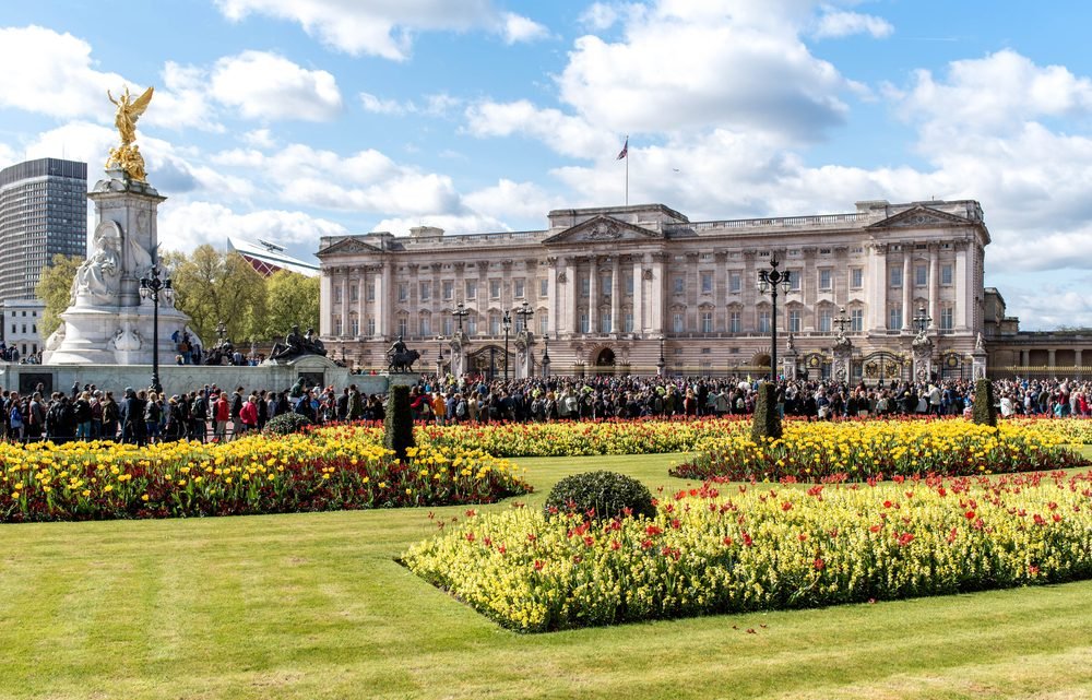 buckingham palace is open from July until September, while the queen is in scotland (shutterstock)