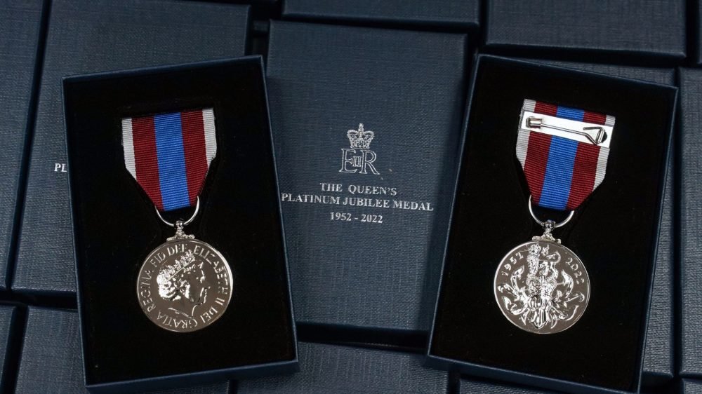 A medal has been released to mark The Queen's 70 years on the throne (DCMS/Crown Copyright)