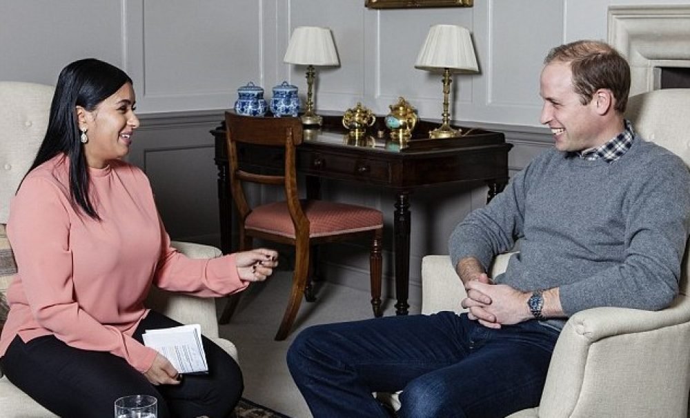hrh_duke-8281.jpg William speaks to the trainee journalist after making a promise in 2011. Louise Haywood-Scheifer/Big Issue